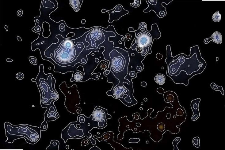 返乡:暗物质 星图导航界面