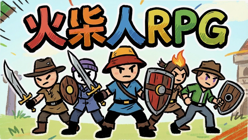 һ��չʾ�����RPG��Ϸ�ж��ְҵ��ɫ����ս���ĳ�������������������RPG������������������Ϊ�ֻ�Ϳѻ�磬ɫ�����ޣ���������