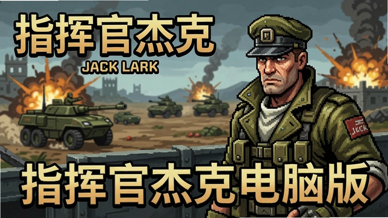 指挥官杰克游戏画面,包含指挥官杰克角色和战场,“指挥官杰克电脑版”