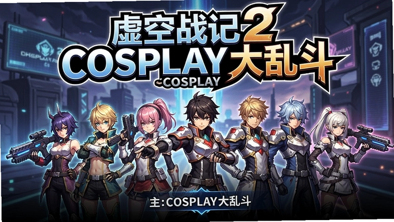 虚空战记2:COSPLAY大乱斗 主界面与角色集结