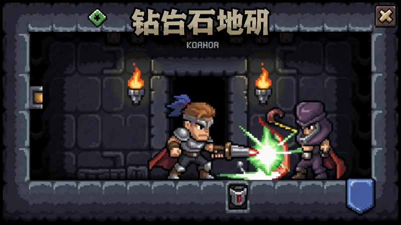钻石地牢 游戏主界面 角色战斗