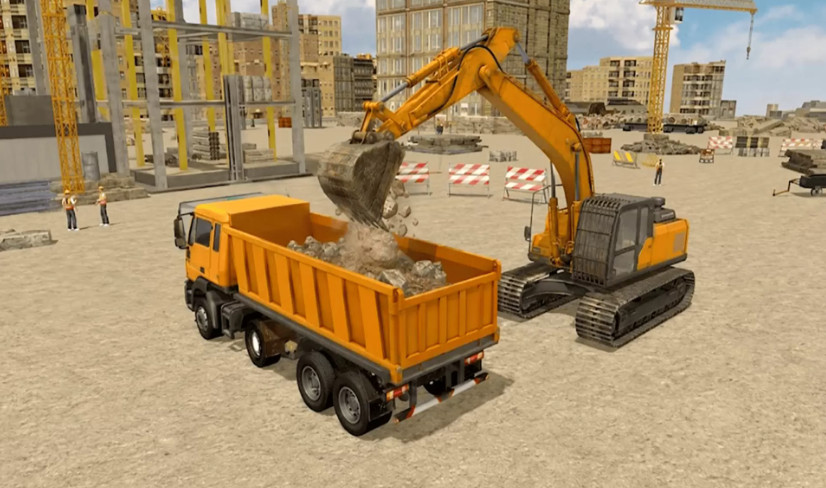 挖掘机真实模拟器游戏 挖掘机真实模拟器游戏