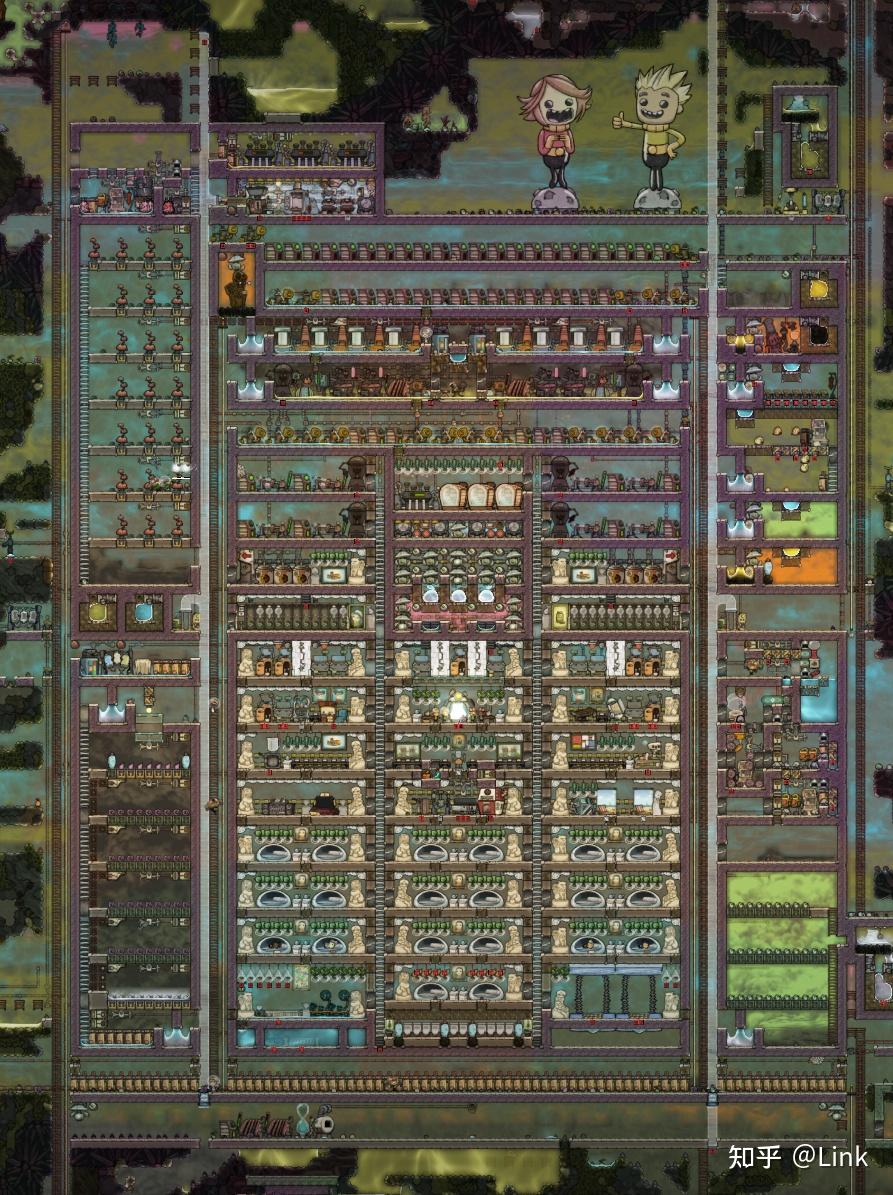 缺氧血库游戏血库建造全景图