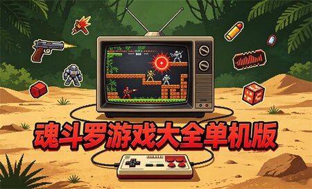 魂斗罗系列游戏有哪些-魂斗罗老款游戏哪个好玩-魂斗罗游戏人气排名榜最新