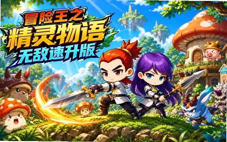 冒险王之精灵物语无敌速升版游戏预览图
