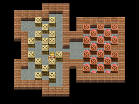推箱子100关挑战版操作界面