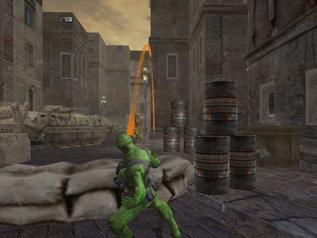 玩具兵大战:萨基战争战斗画面