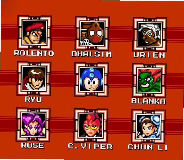 街霸X洛克人单机版预览图