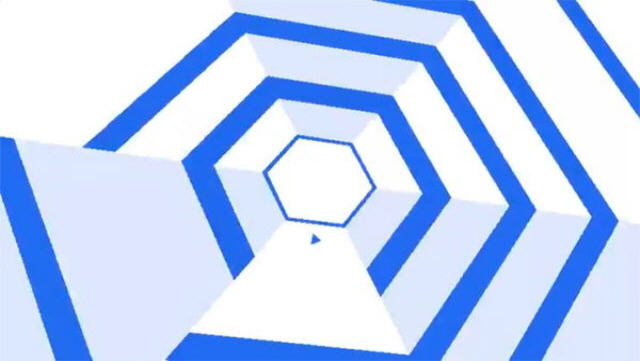 超级六边形游戏截图