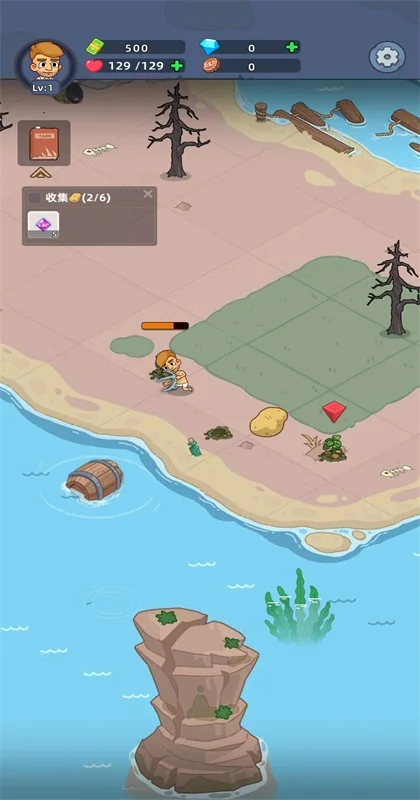 迷你生存僵尸大战内购免广告(Mini Survival)预览图