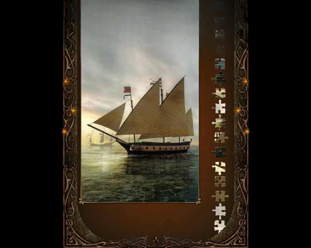 船舶拼图界面