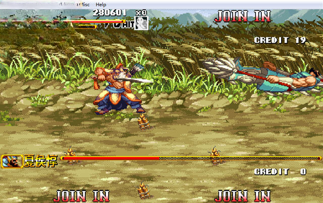 三国战记2FBA模拟器版按键设置界面