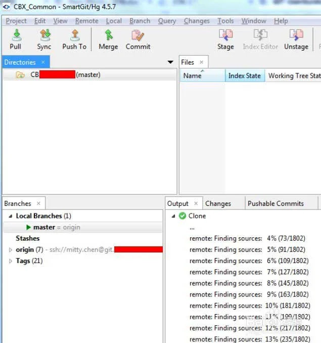 SmartGit(图形化GitGUI客户端) SmartGit(图形化GitGUI客户端)