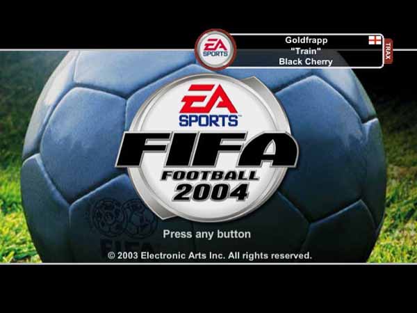 FIFA世界足球2004游戏截图1