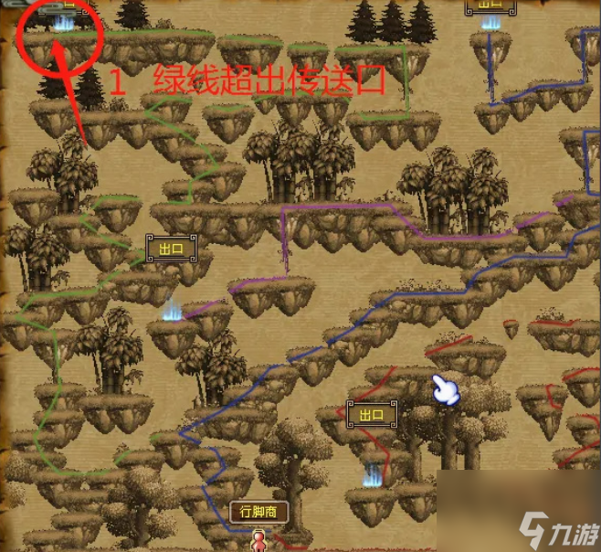 QQ三国单机版离线模式全地图跑图画面