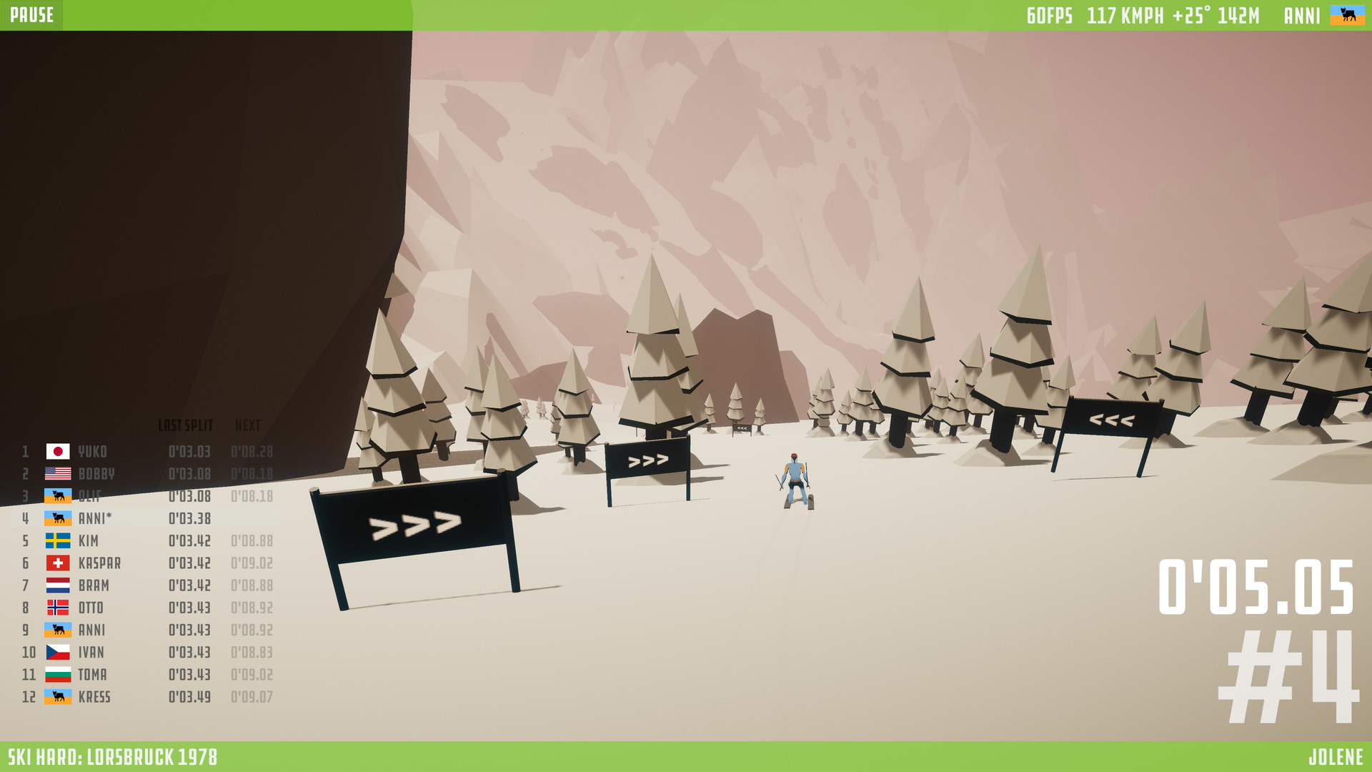 Ski Hard Lorsbruck 1978 PC版安装设置兼容模式操作截图