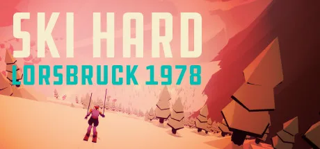 Ski Hard Lorsbruck 1978 PC版游戏界面与滑雪场景示意图