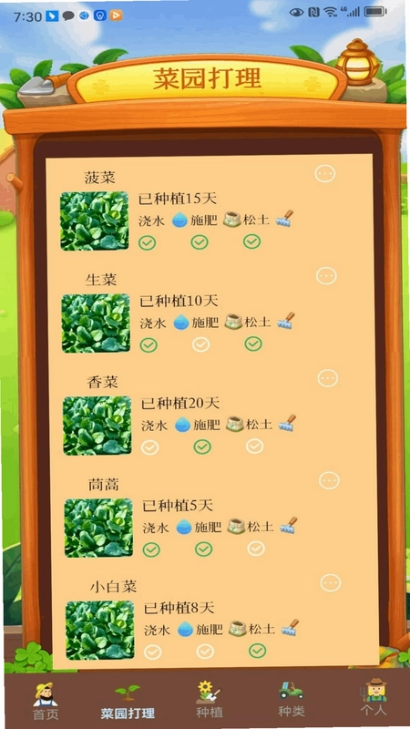 外婆的菜园预览图