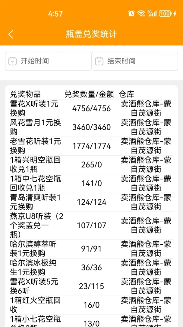 卖酒熊商家版功能展示