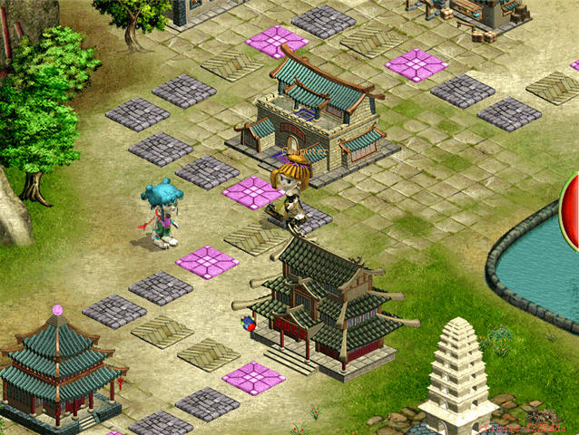大富翁之大唐英雄游江南联机界面