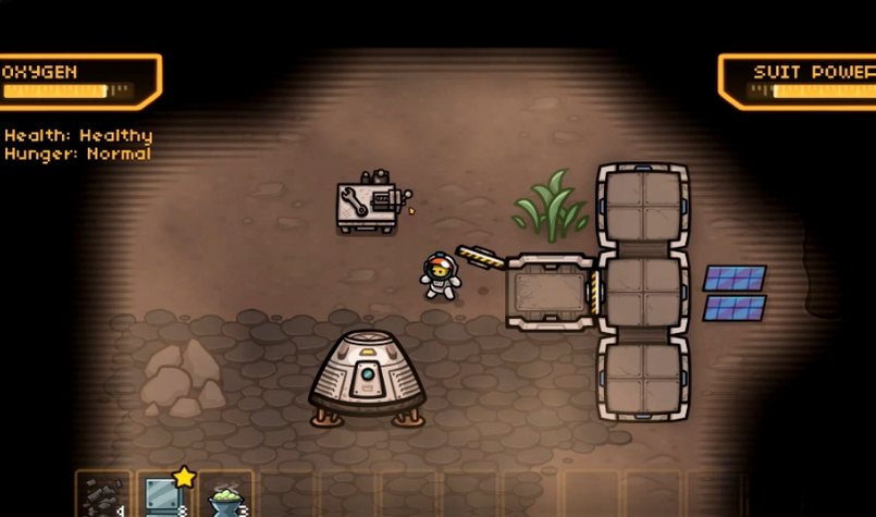 月球基地Moon base建造界面