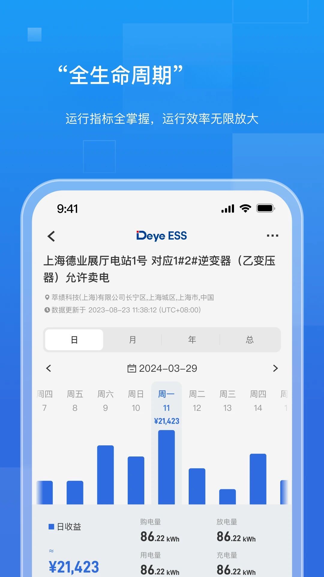 德业储能收益计算
