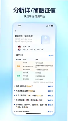 贷查查预览图