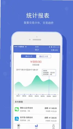 悦农e付收银台预览图