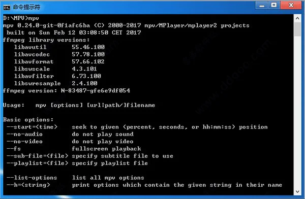 MPV播放器电脑版 MPV播放器电脑版