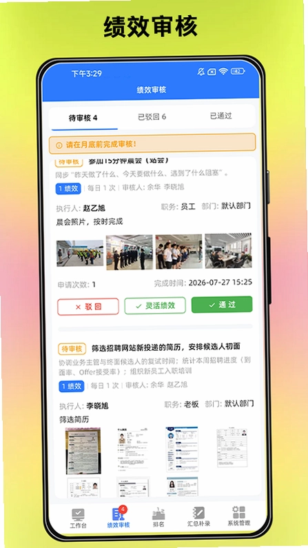 ai云绩效预览图