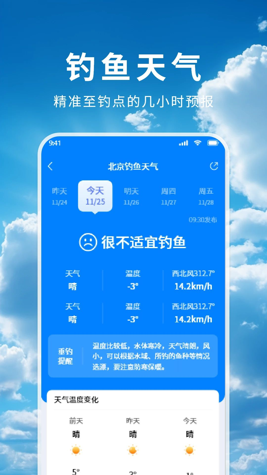 准云天气生活指数