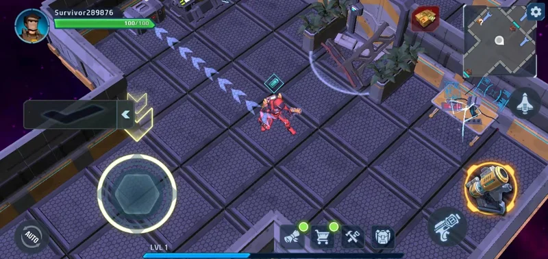 太空生存游戏手机版(Space Survival: Sci Fi RPG)预览图