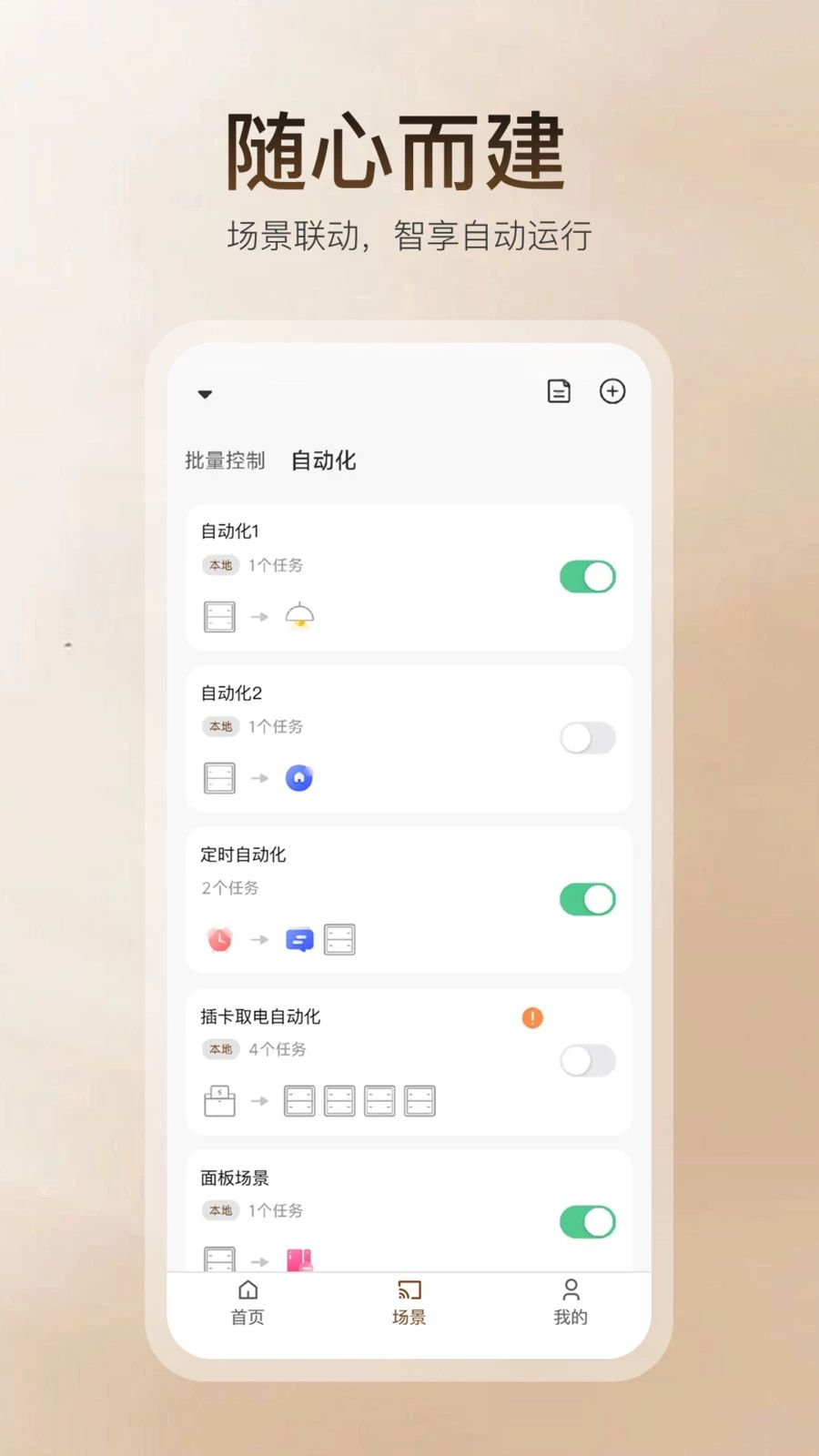 舍见智能设备状态