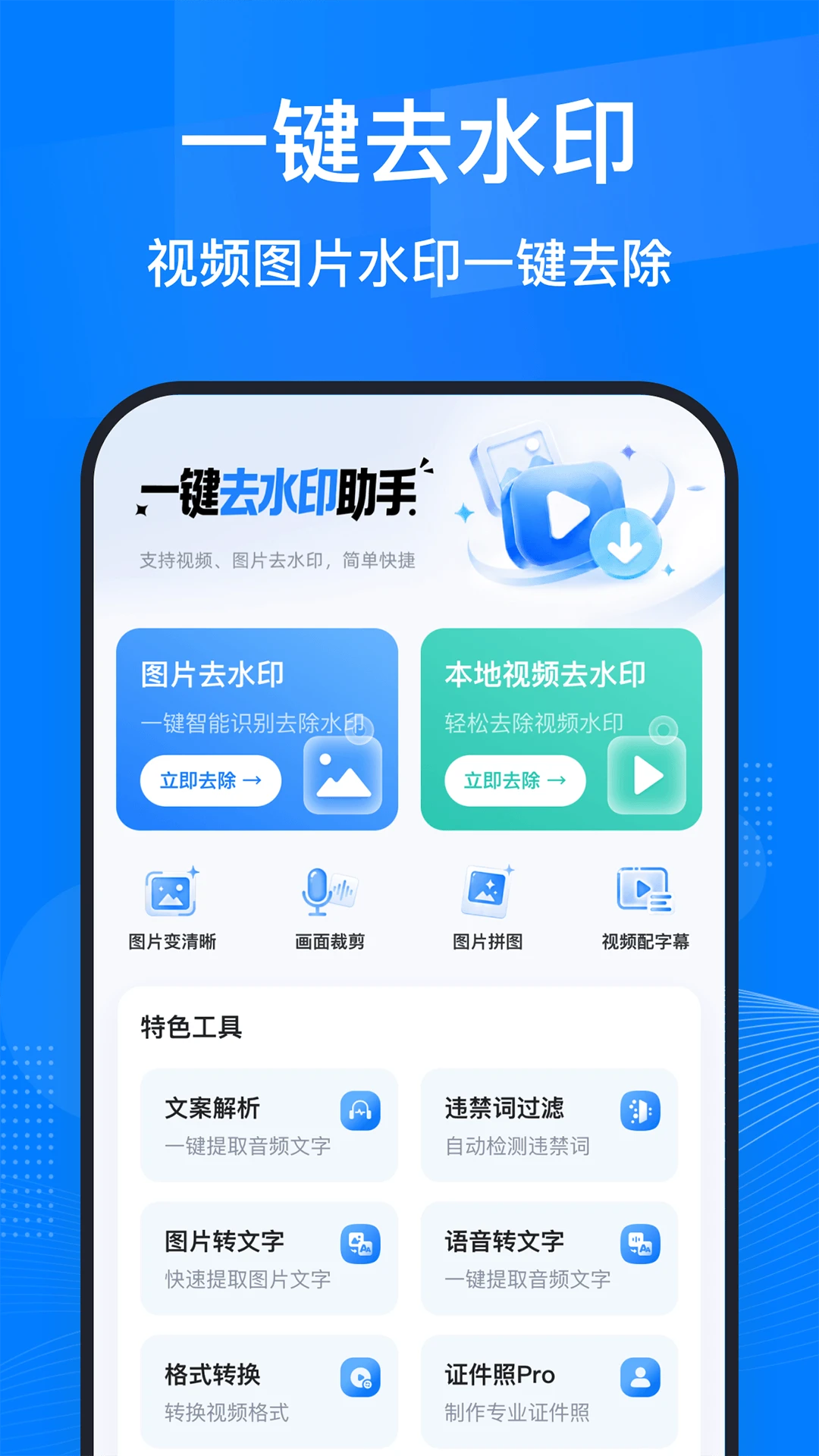 支持的视频格式
