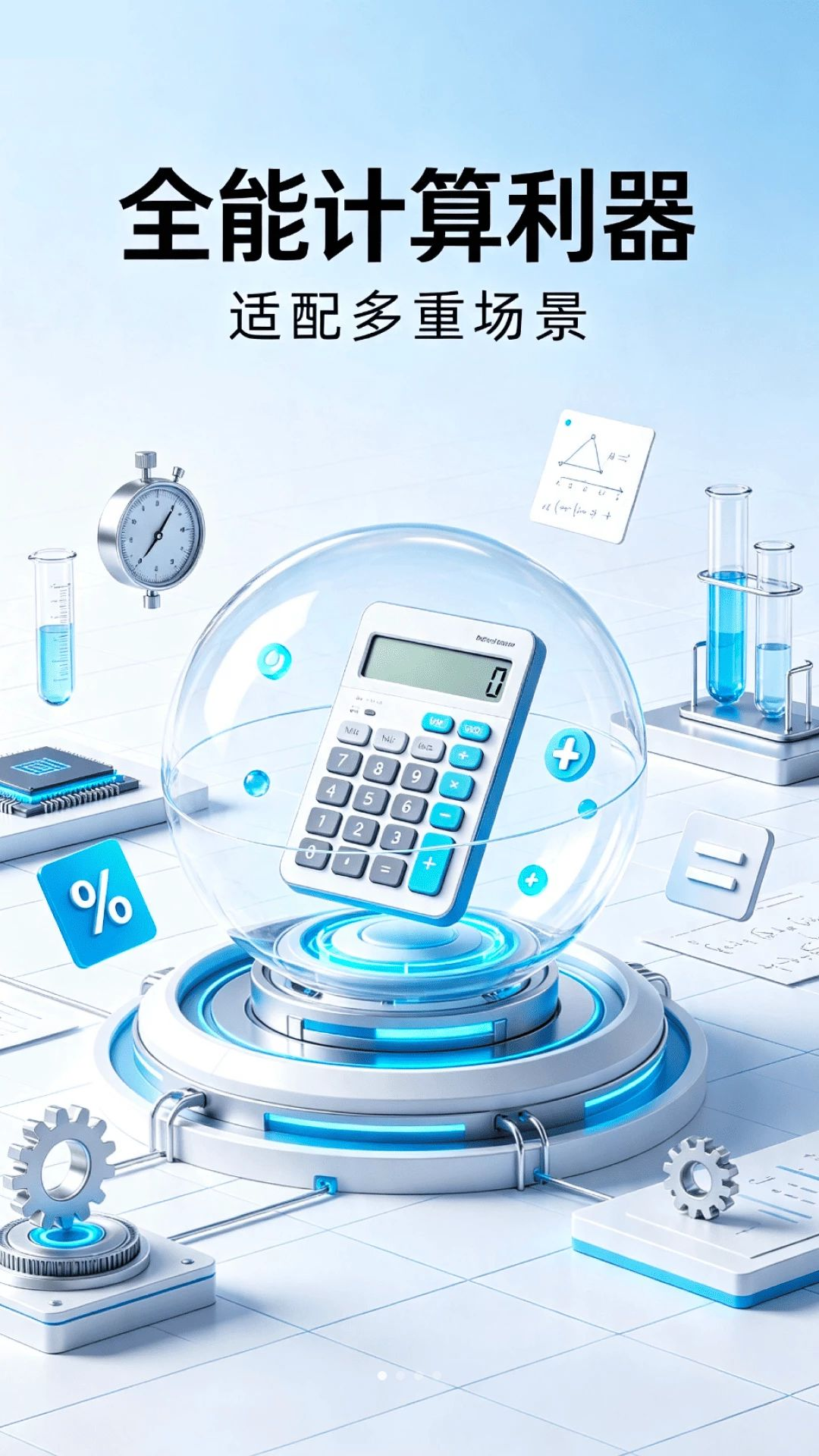大字版计算器界面预览