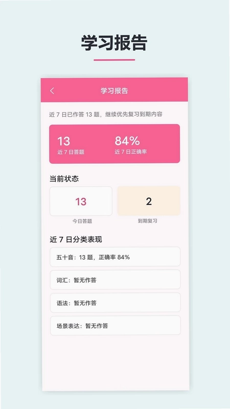 轻松学日语app预览图