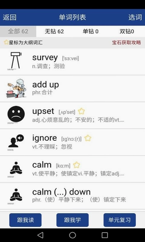新课标高中英语单词官方版预览图