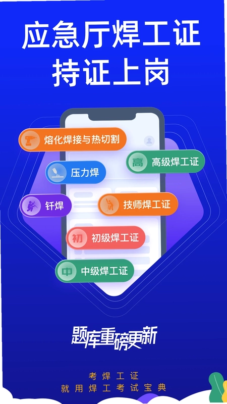 焊工学习题库预览图