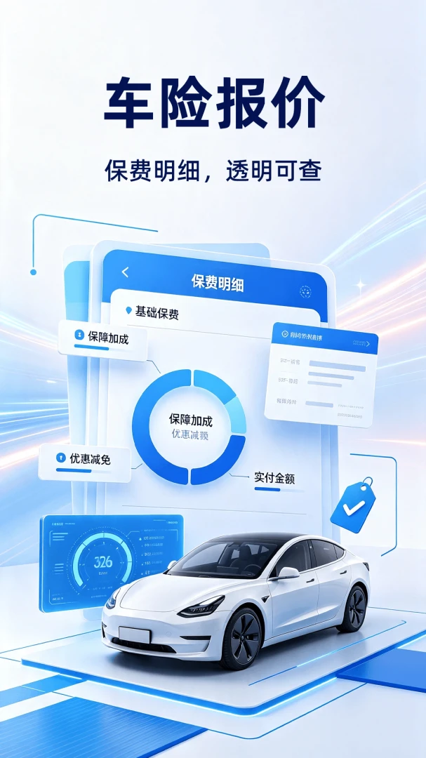 123车主车险免费快查界面