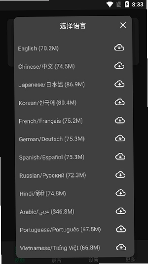 实时字幕预览图