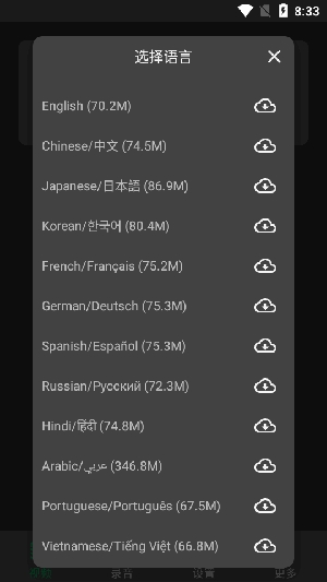 实时字幕预览图