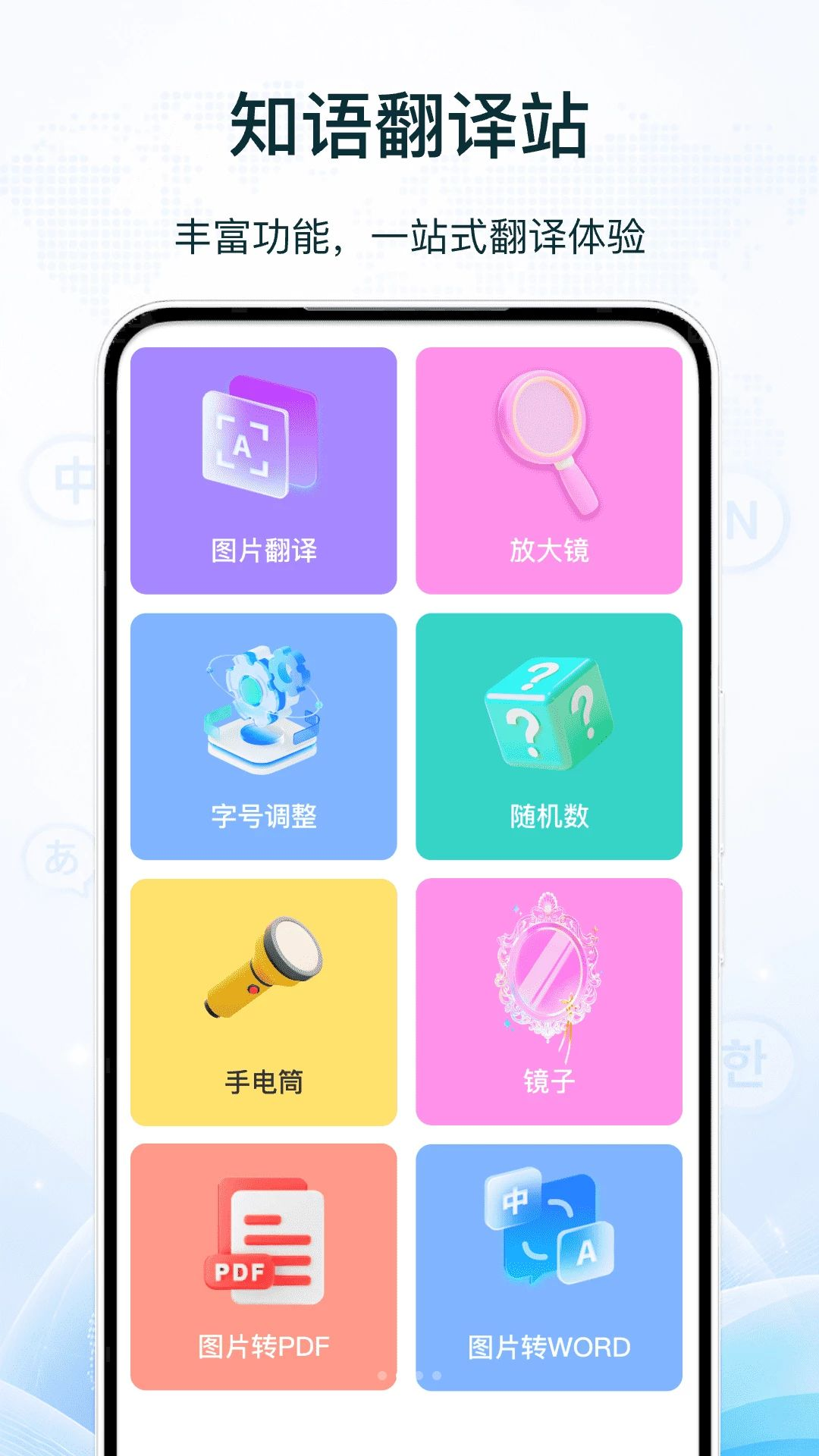 知语翻译站功能截图