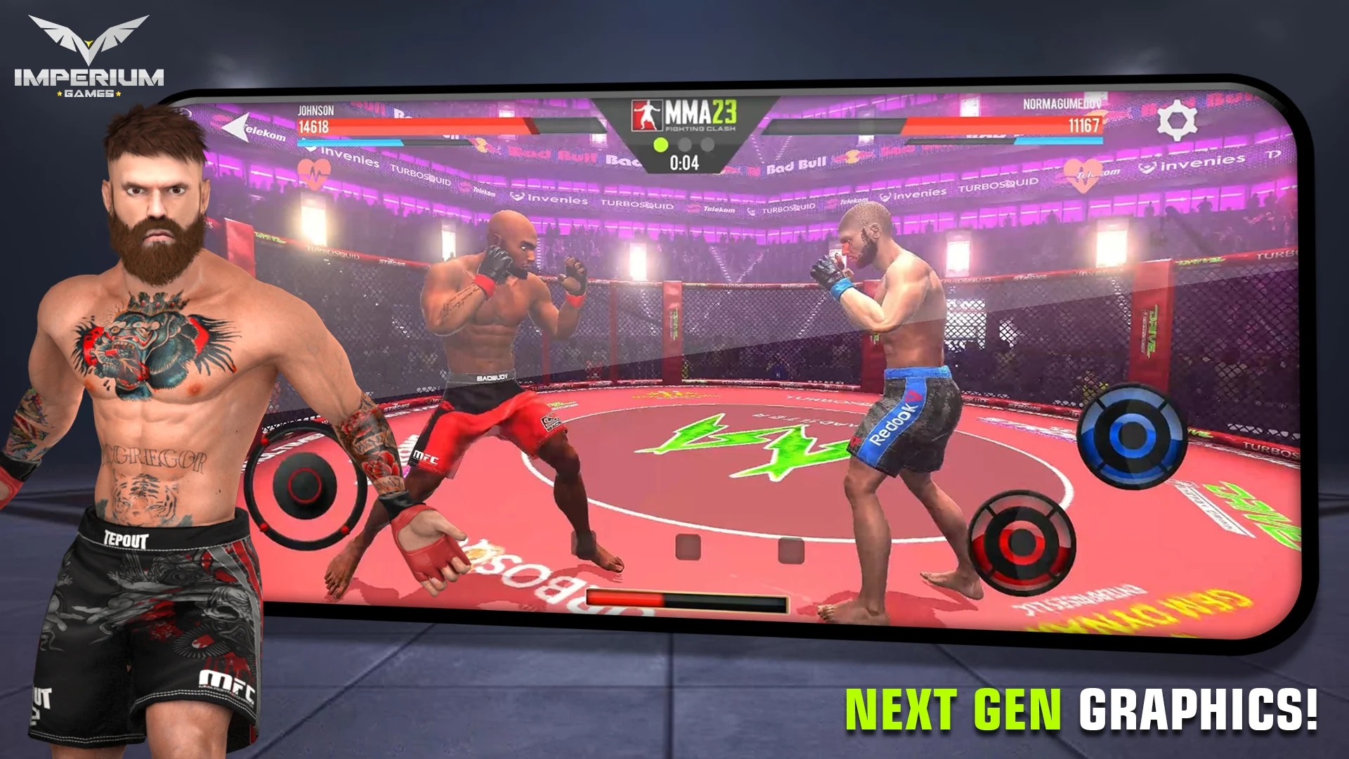 MMA Fighting Clash 23��Ϸ��ͼ1