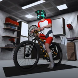 自行车极限骑手3D游戏