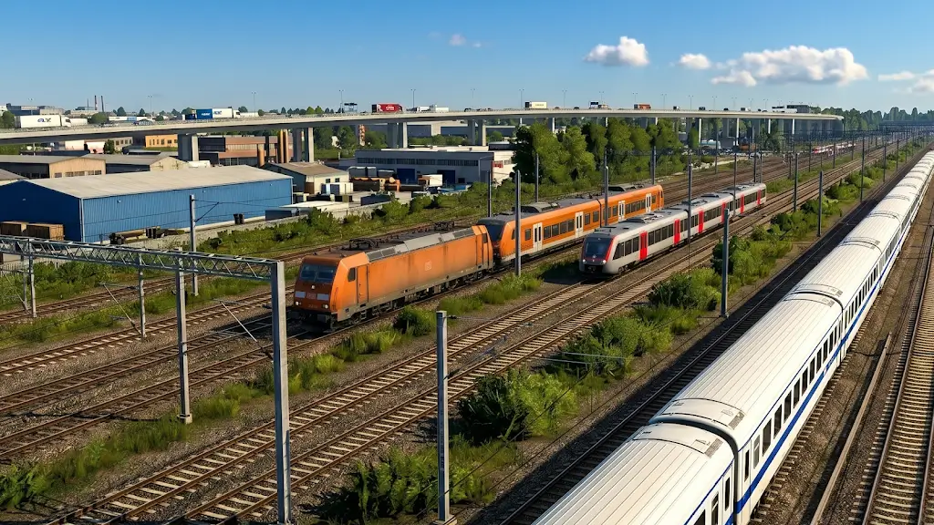 Train Driving Simulator 2026截图2