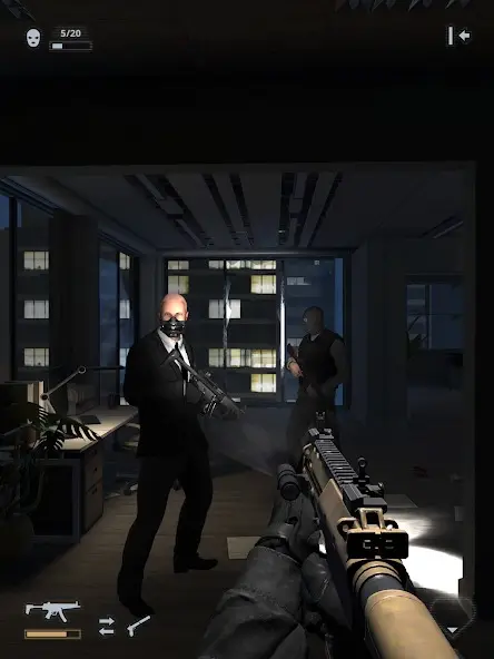 特警射手武器展示