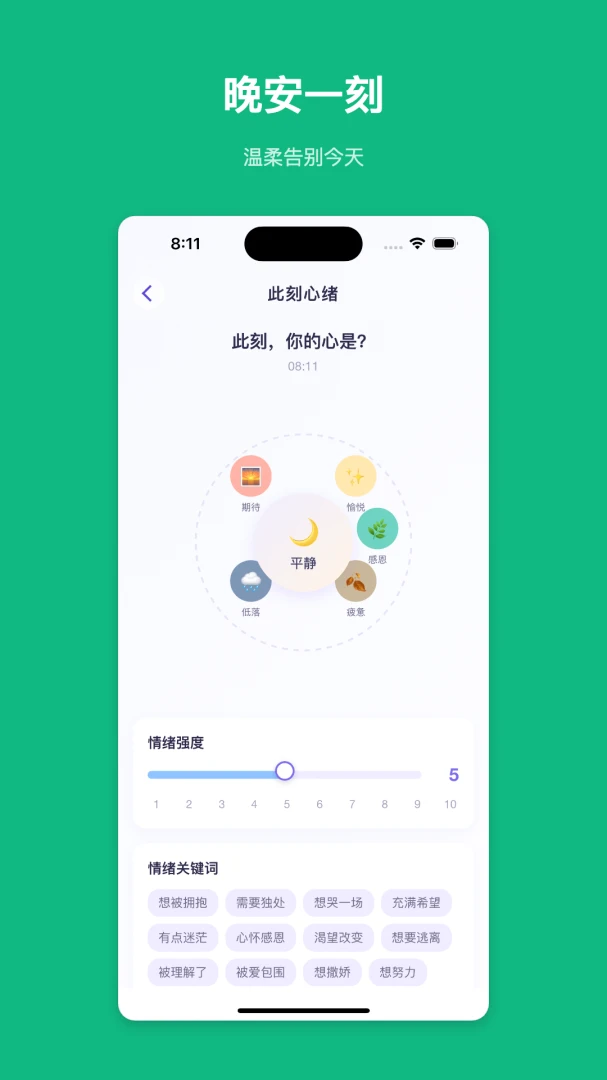 安眠微记记录界面