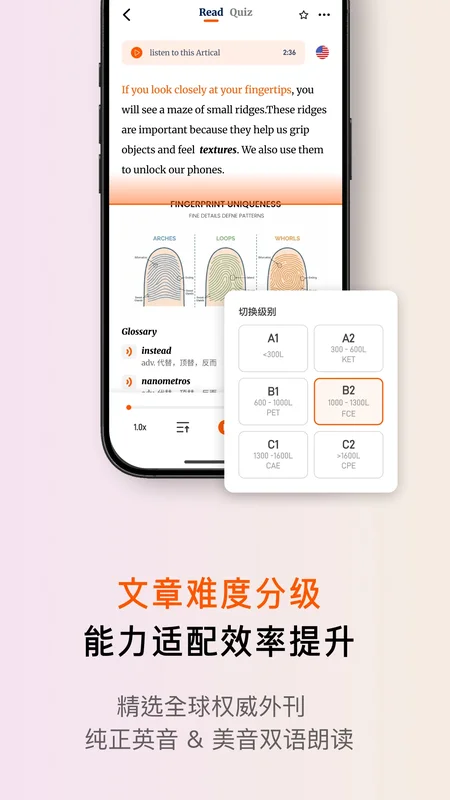 FitRead英语分级阅读预览图