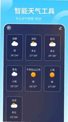 实时天气预览图