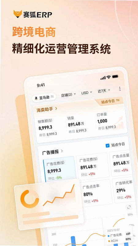 赛狐ERP软件预览图
